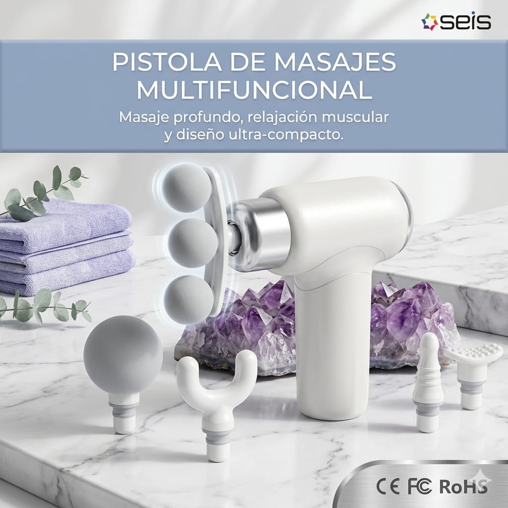 PISTOLA MASAJEADORA SEIS