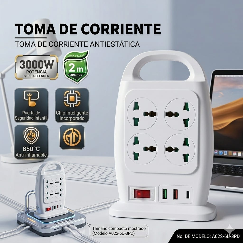TORRE ZAPATILLA D 3000W