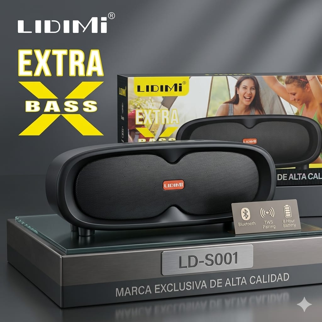 PARLANTE BLUETOOTH LIDIMI LD-S001