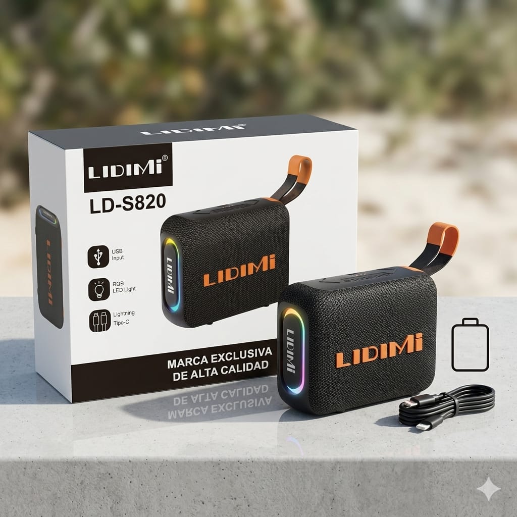 PARLANTE BLUETOOTH LIDIMI LD-S820