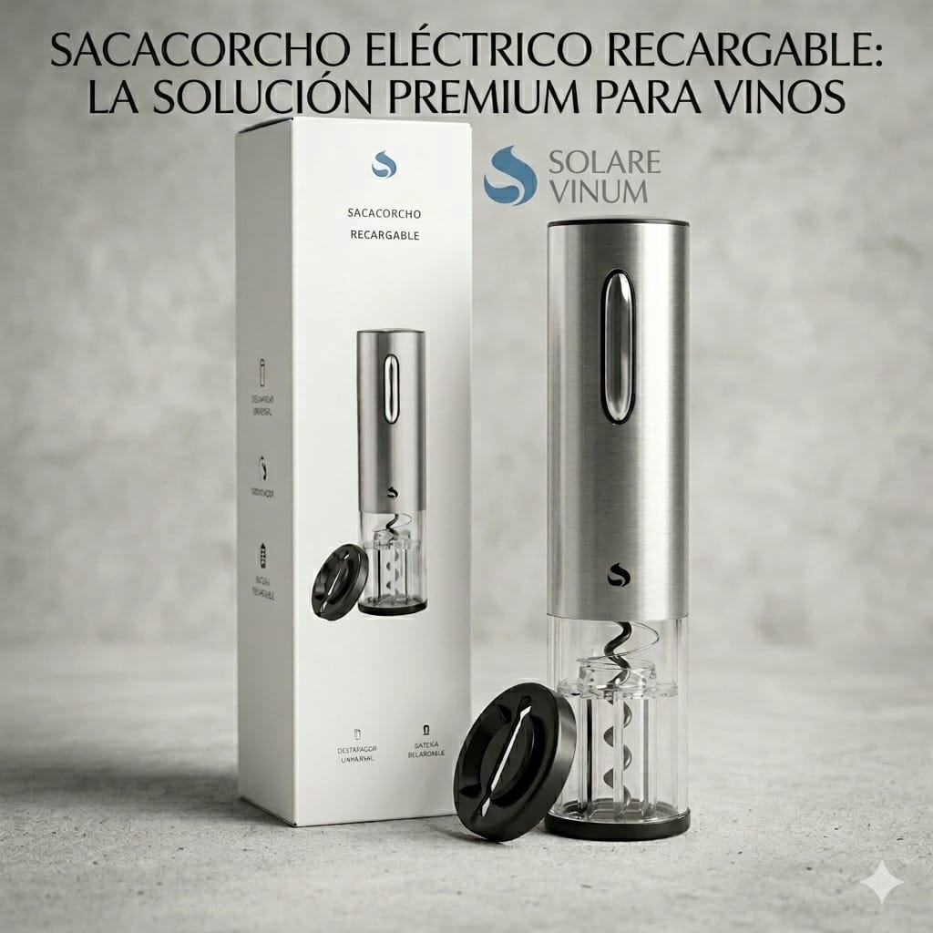 SACACORCHOS RECARGABLE SUONO