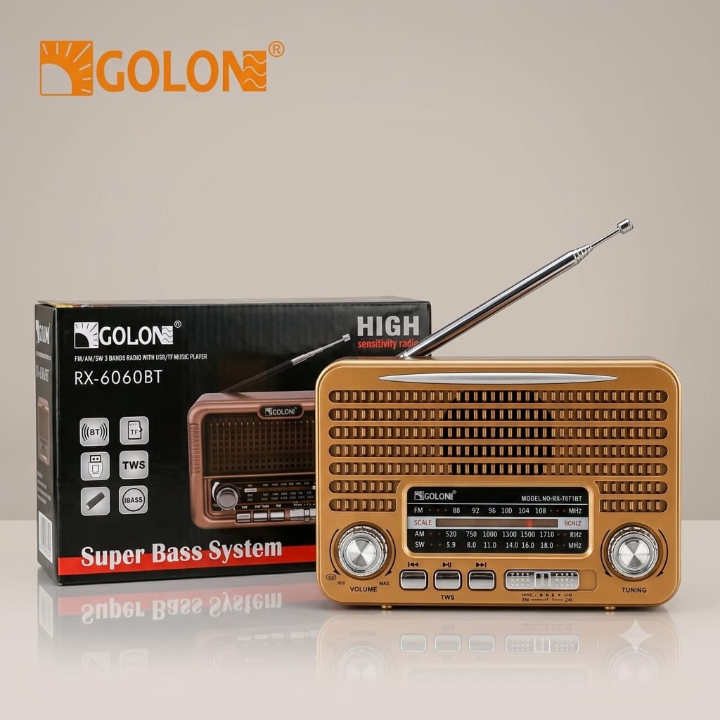 RADIO VINTAGE GOLON RX-6060S