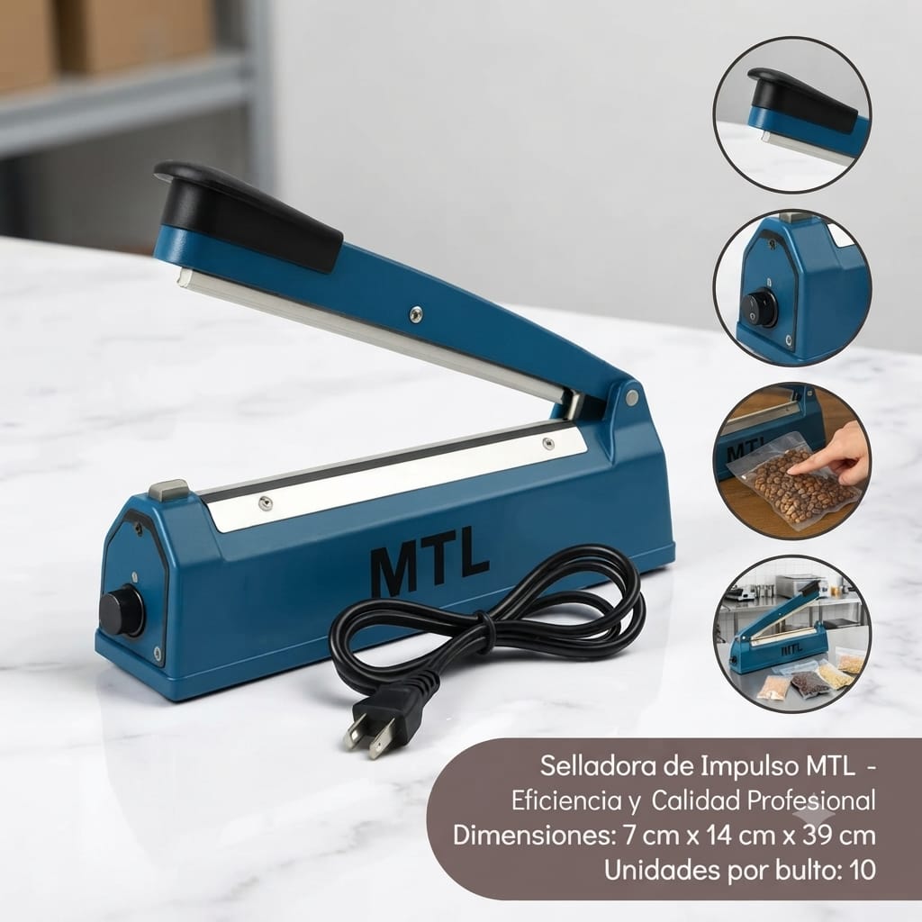 SELLADORA DE BOLSAS MTL