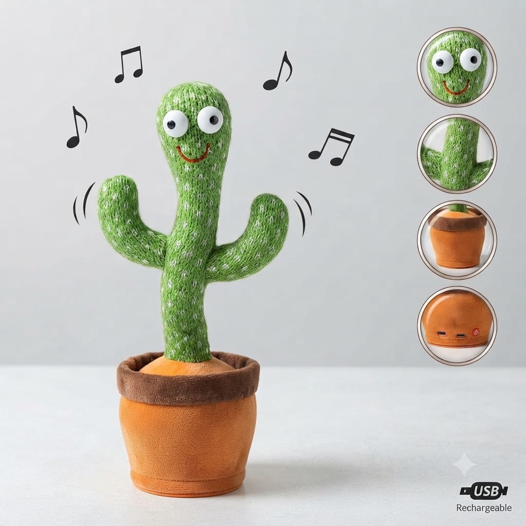 CACTUS BAILARIN RECARGABLE