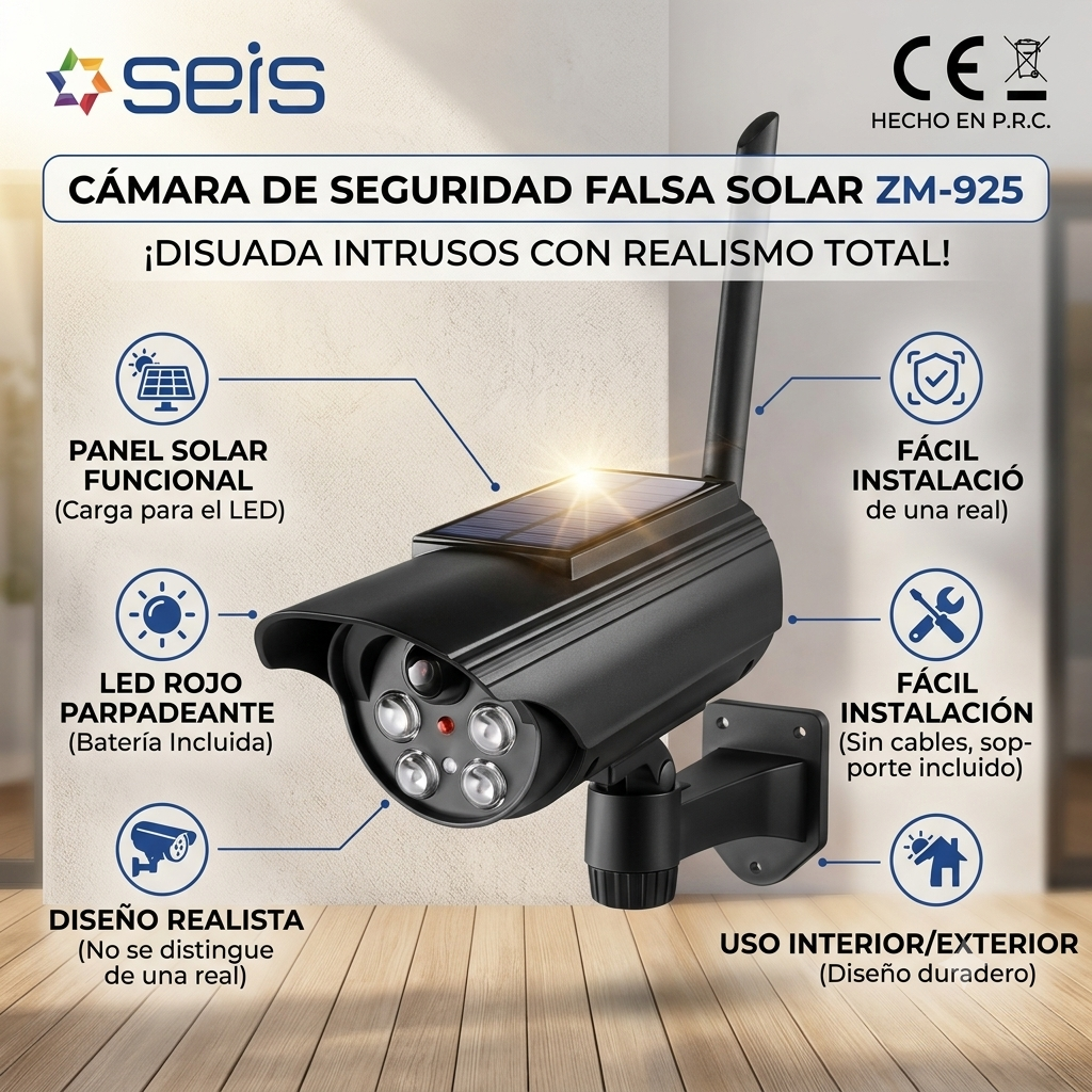 CAMARA DE SEGURIDAD FALSA
