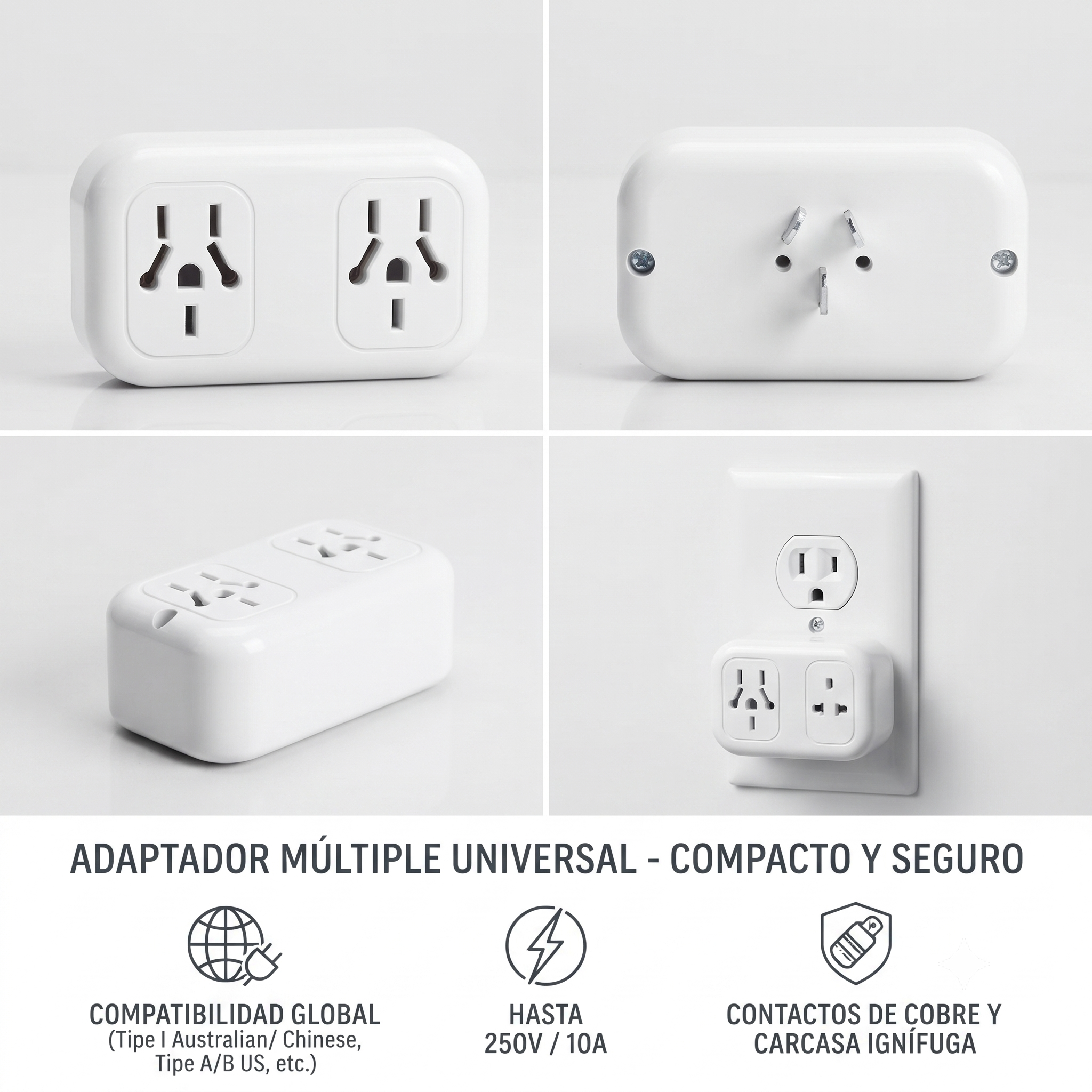 ADAPATADOR TRIPLE