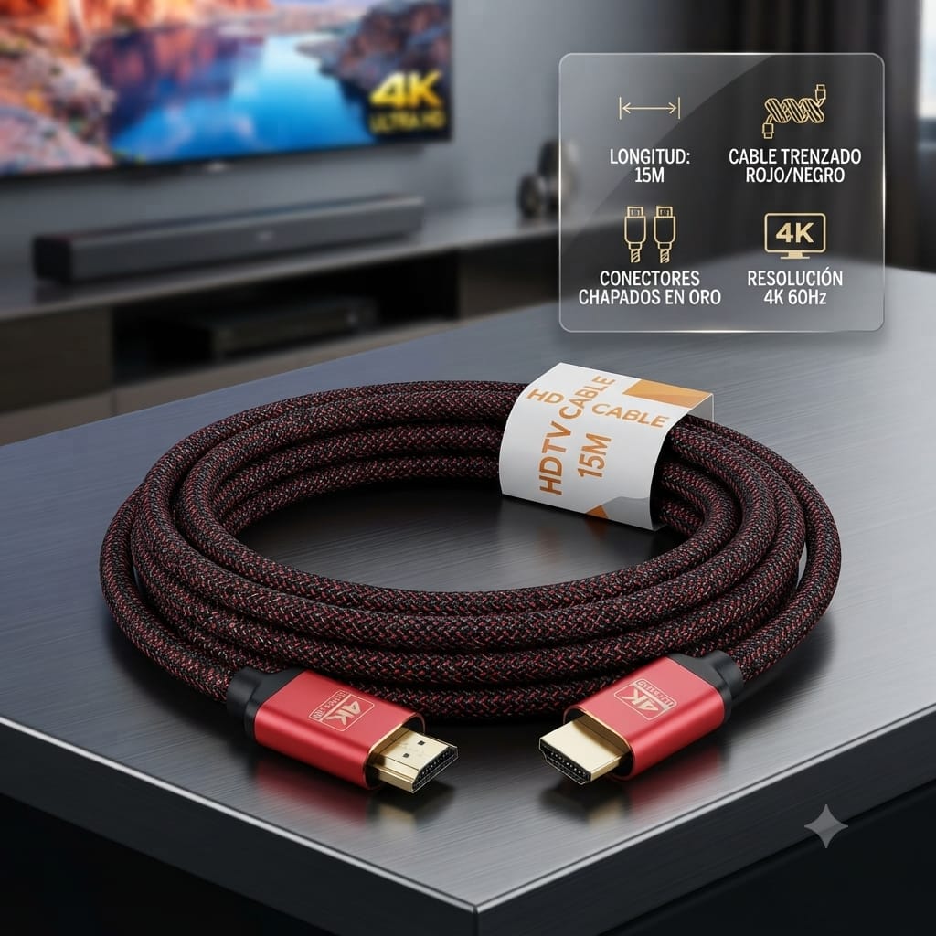CABLE HDMI 15MTS