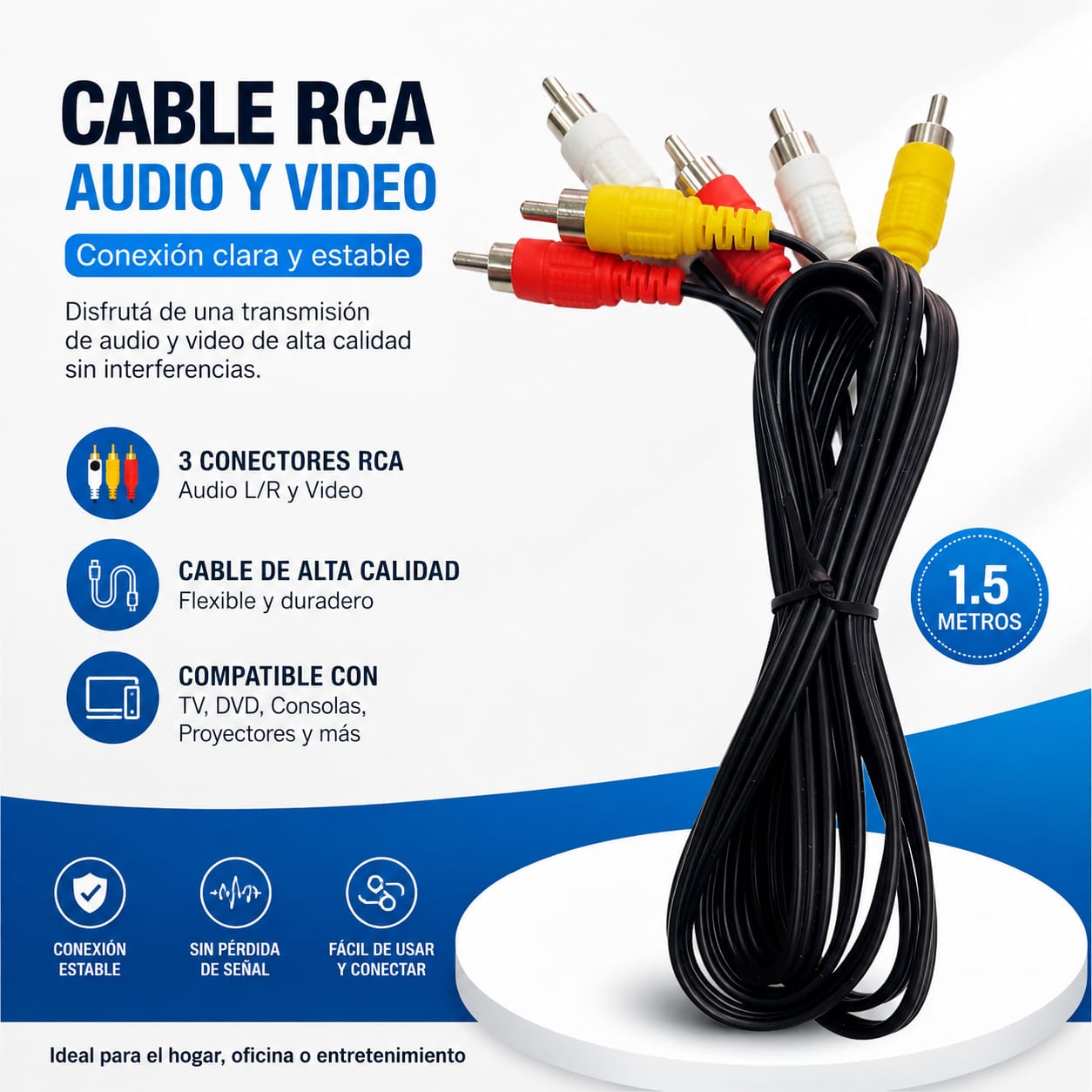CABLE RCA A RCA CBL-04