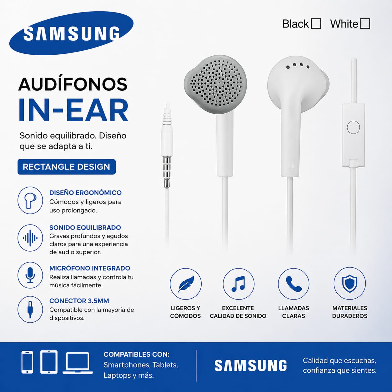 AURICULAR SAMSUNG DE CABLE C550