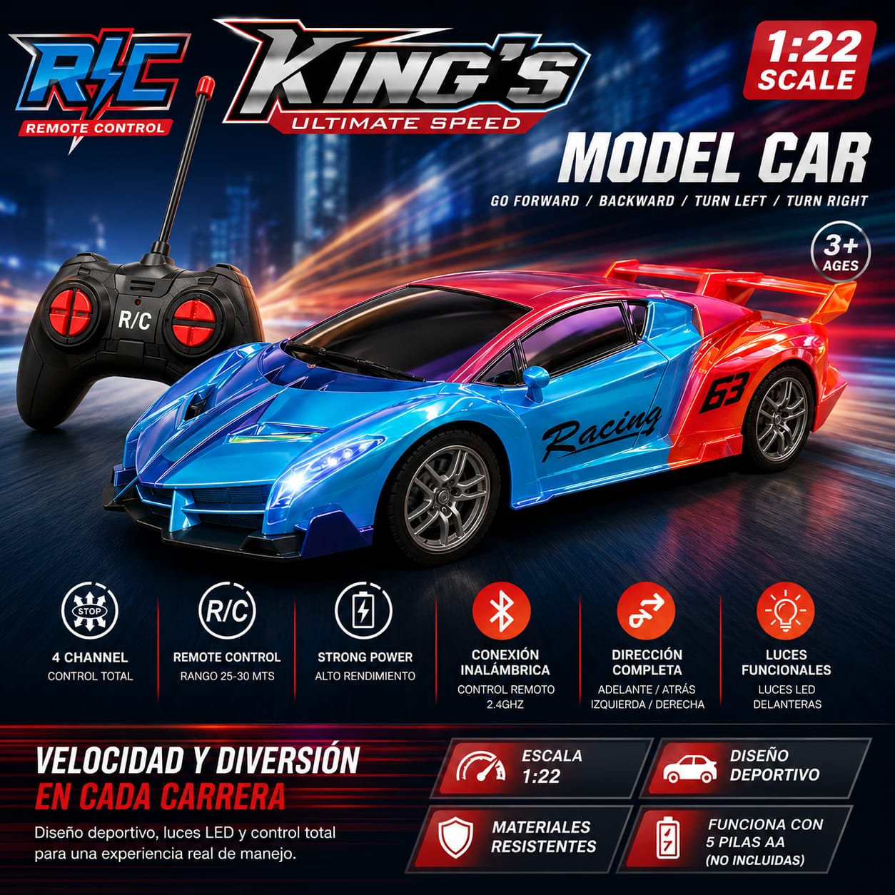 AUTO RECARGABLE MODELO 430