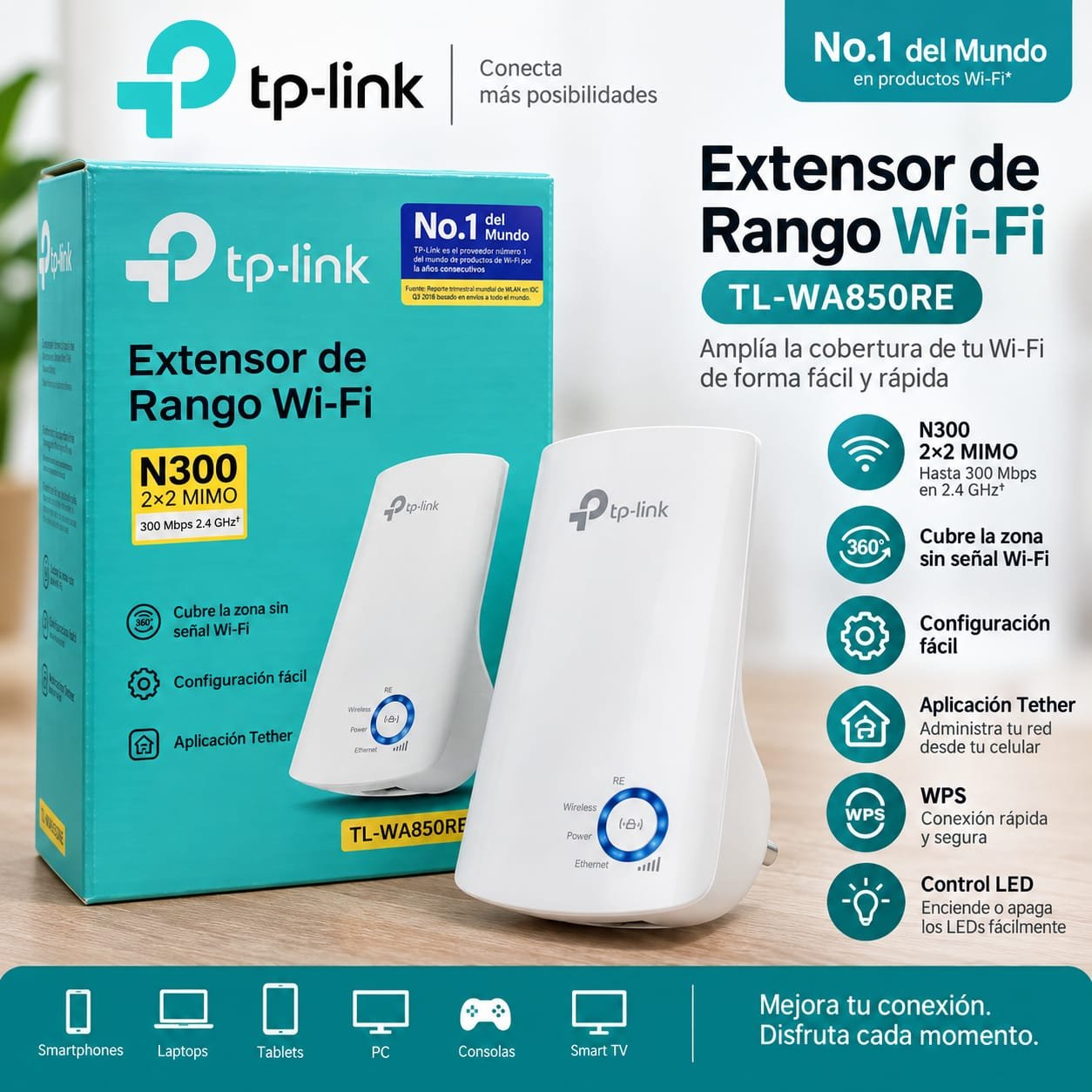 EXTENSOR WIFI TP LINK
