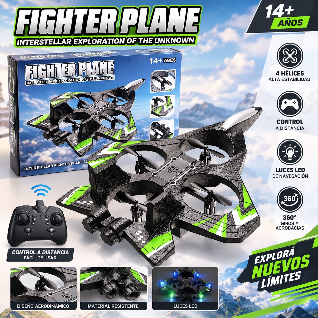 AVION DRON SEIS TK0431