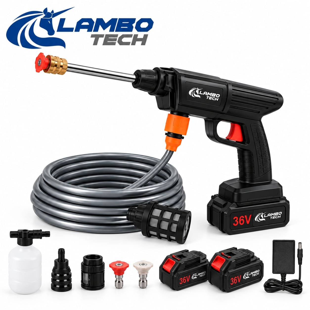 HIDROLAVADORA LAMBOTECH DOBLE BATERIA