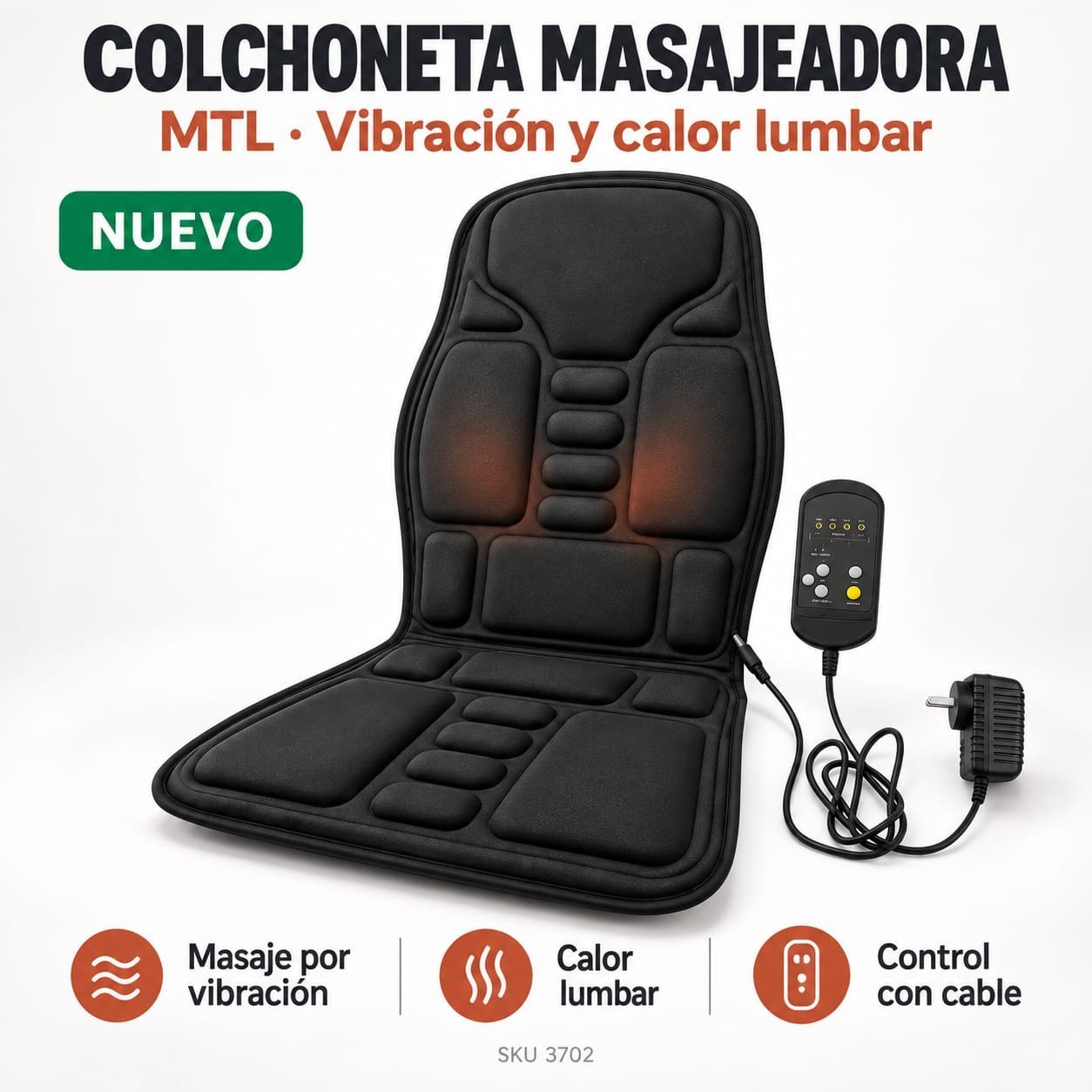 SILLAMASAJEADORA ELECTRICA TSV3702