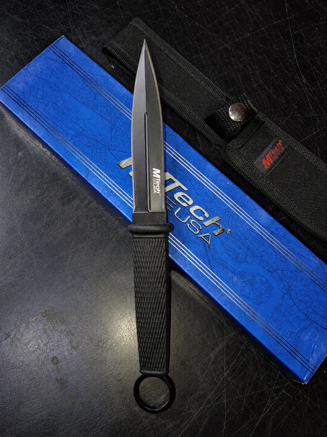 Cuchillo MTech USA de Hoja Fija con Funda de Nylon