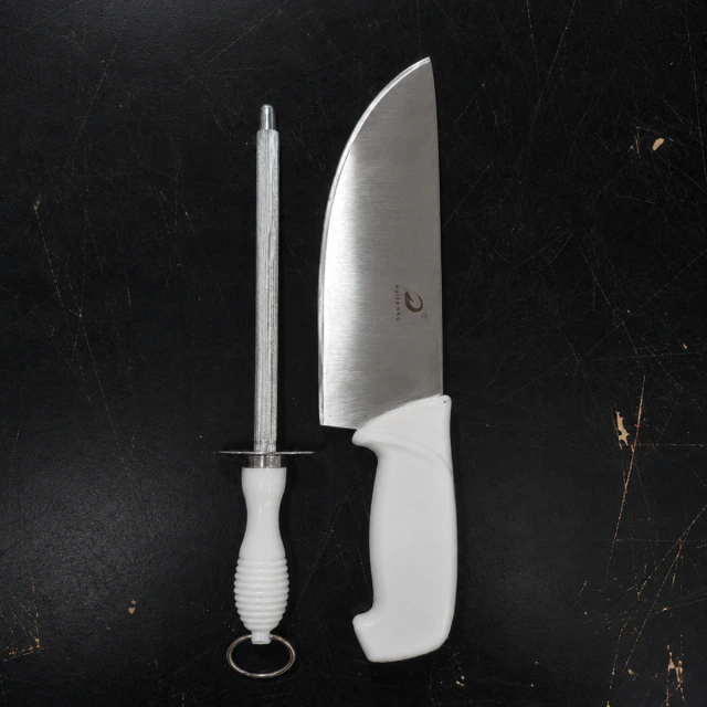 Set de Cuchillo de Cocina y Chaira