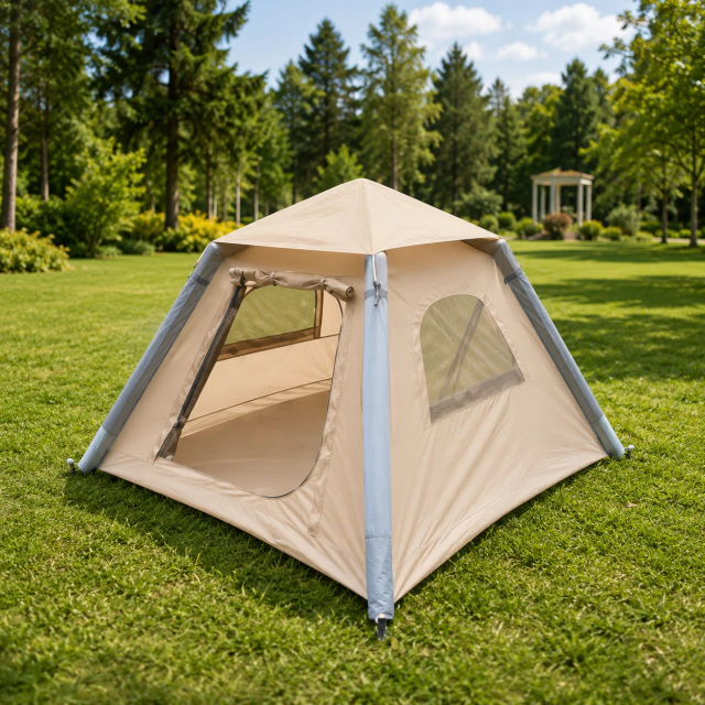 Carpa Inflable para 4 Personas 210 x 210 x 135