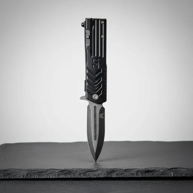 Navaja Plegable Benchmade 21cm Mango De Alu Y Rompevidrio