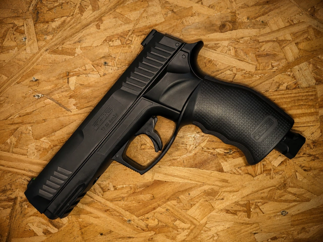 Pistola Disuasiva T4E TP 50 Gen2 CO2 – Postas de Goma y Pimienta