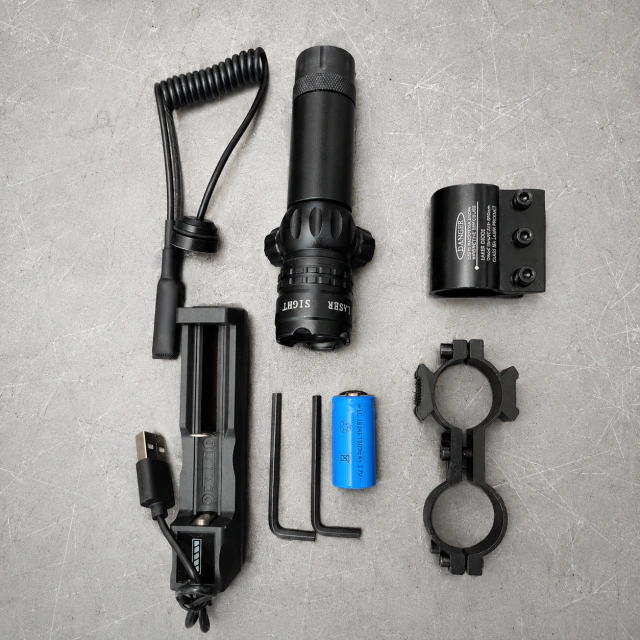 Mira Láser Táctica con Accesorios de Montaje