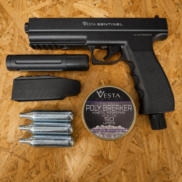 SET VESTA SENTINEL + Flashloader + Potenciador - 4.5mm