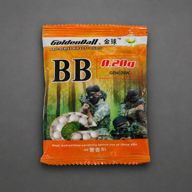 MUNICIÓN DE AIRSOFT 6mm - 20gr/200u