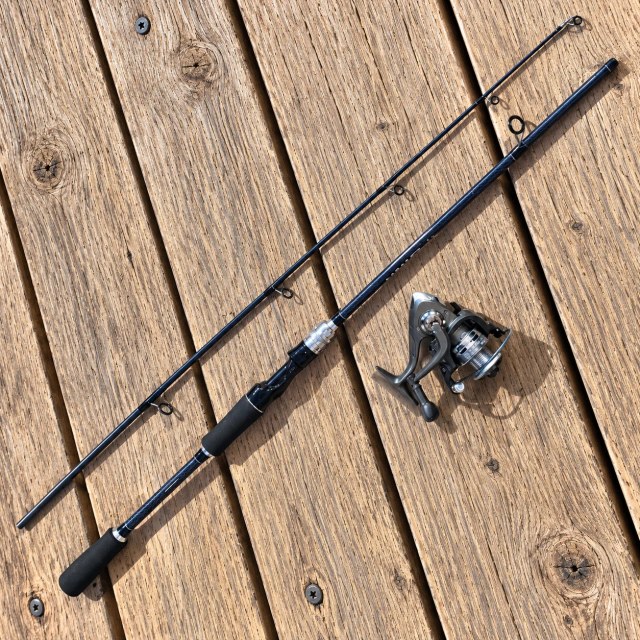 Combo de Pesca Caña Spinning 1,80 m + Reel 3000