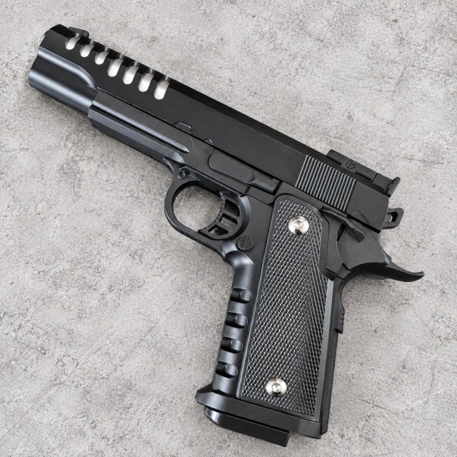 Pistola Airsoft CAÑÓN Y CORREDERA METAL Competition Spring