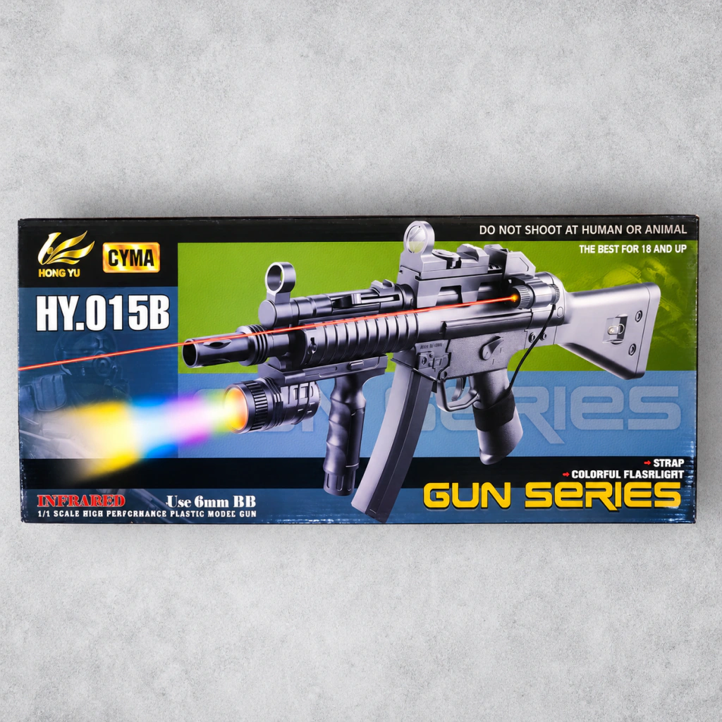 Rifle Airsoft HY-015B 6 mm con Accesorios
