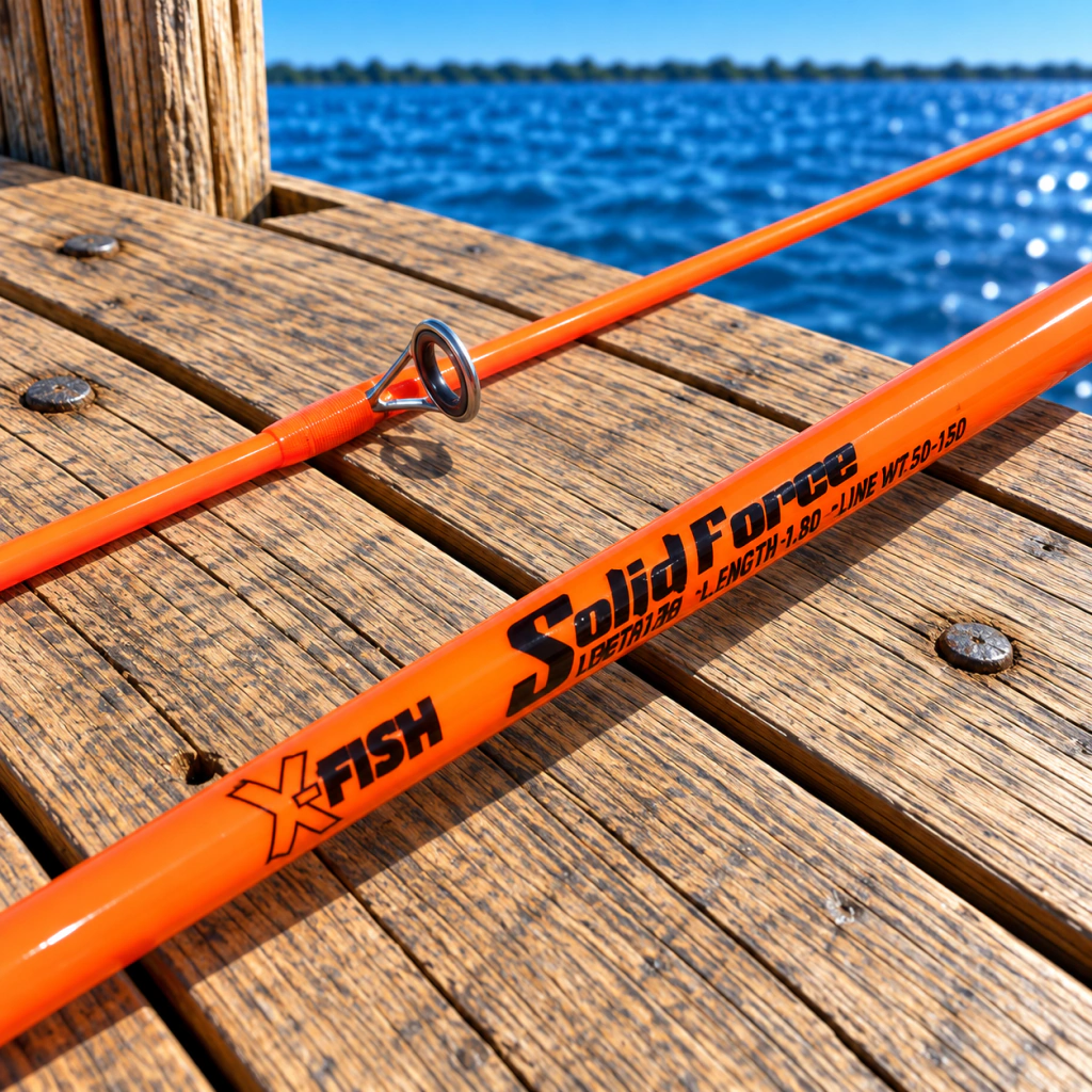 Caña de Pescar X-Fish Solid Force 1,80 m Naranja