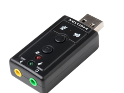 ADAPTADOR PLACA DE AUDIO 7.1