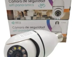 Cámara De Seguridad Foco Con Wifi Oryx Cc105