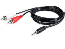 Cable 2 a 1 2 rca a 1 Aux CB155P/CAB-46011