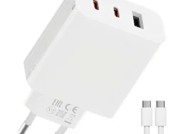 Cargador Xiaomi 67W GaN 2C1A Tipo C