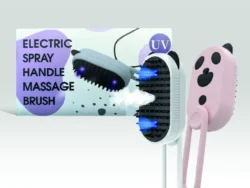 Cepillo Con Vapor Panda Luz UV Beepaw Mascotas B-1046
