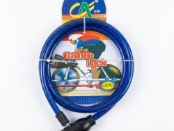Linga Candado para Bicicleta de Cable de Acero Trenzado con Llaves 6204/1
