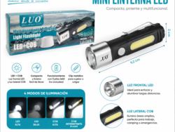 Mini Linterna Luo Lu-183 Con Llavero