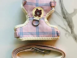 Pretal Y Correa Para Gatos Perros M-177