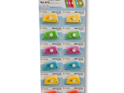 Set de 12 Mini Cutters Diseño Transportable para Papelería NO.670