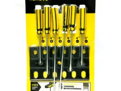Set De Destornilladores Hengyu x6 Piezas con Soporte Organizador S1044