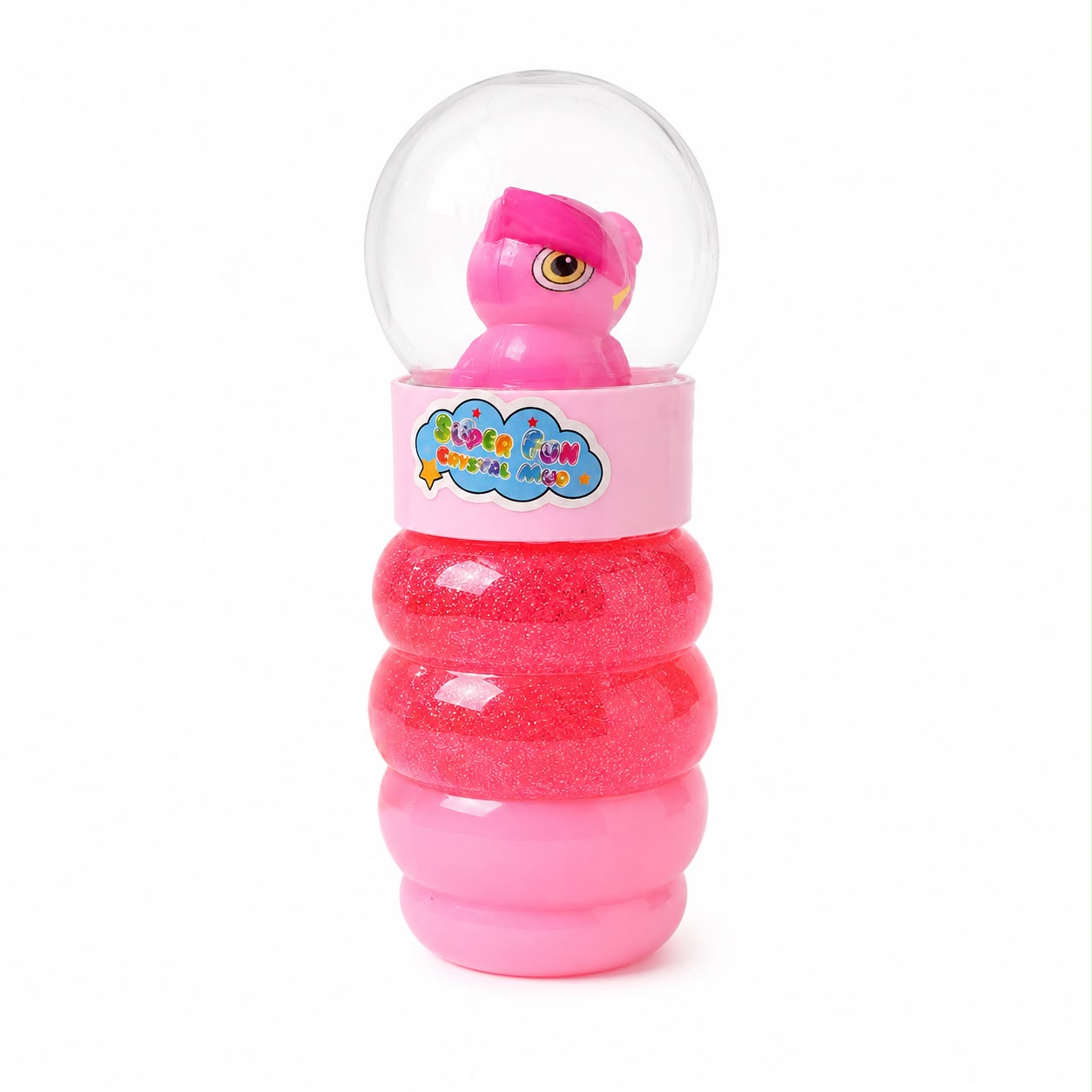 Slime Con Brillo Super Fun Crystal Muo 24035 Con Animal