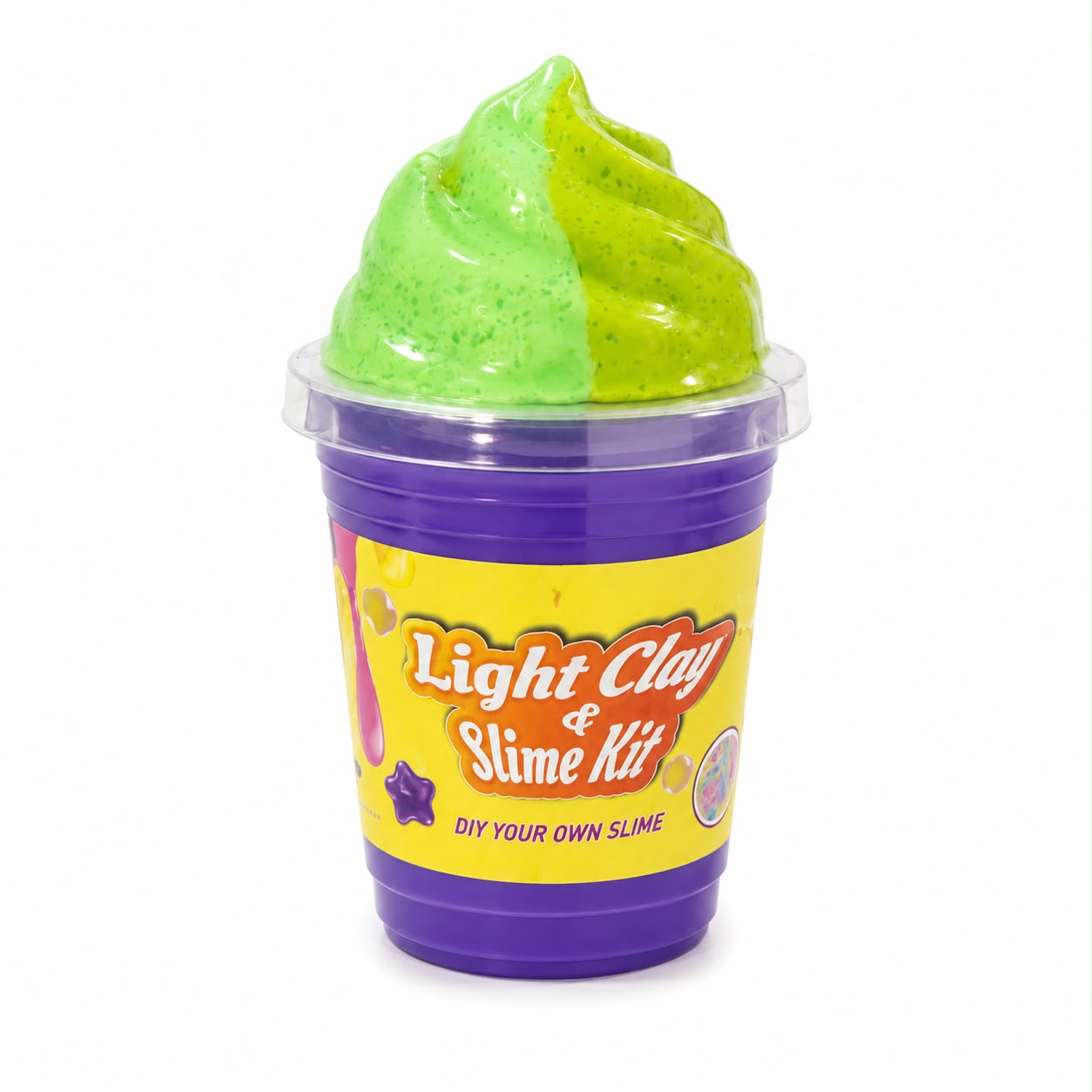 Slime Forma Cono Helado Light Clay Slime Kit 24065 Postre