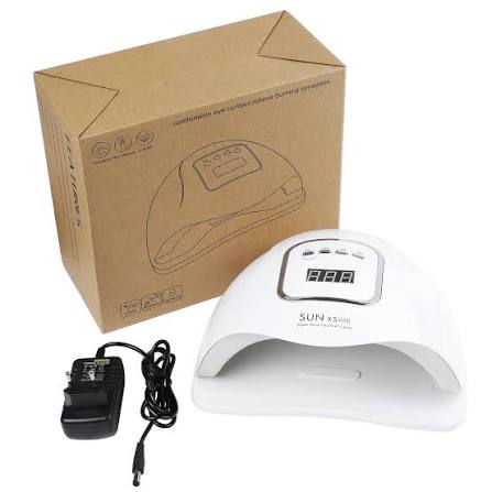 Cabina Para Uñas Led UV Sun X5 Max 110w Manicura Esculpidas WH-CB01