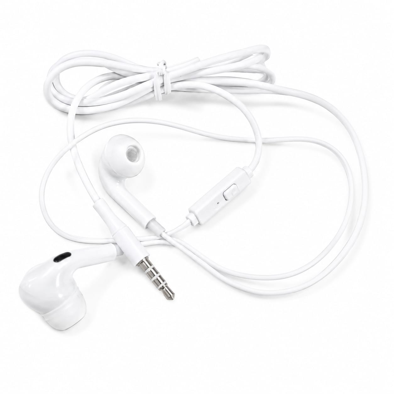 Auricular Con Microfono con Cable Blanco Suelto
