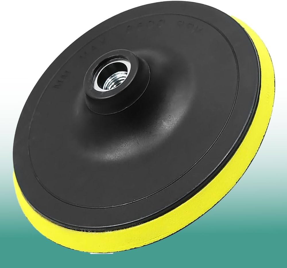 Disco De Pulido 125MM Amarillo Con Negro 5″/125mm