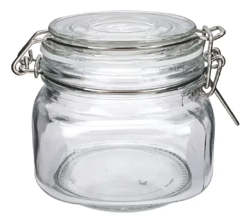 Frasco de Vidrio con PP Tapa 650ml CB6521-650