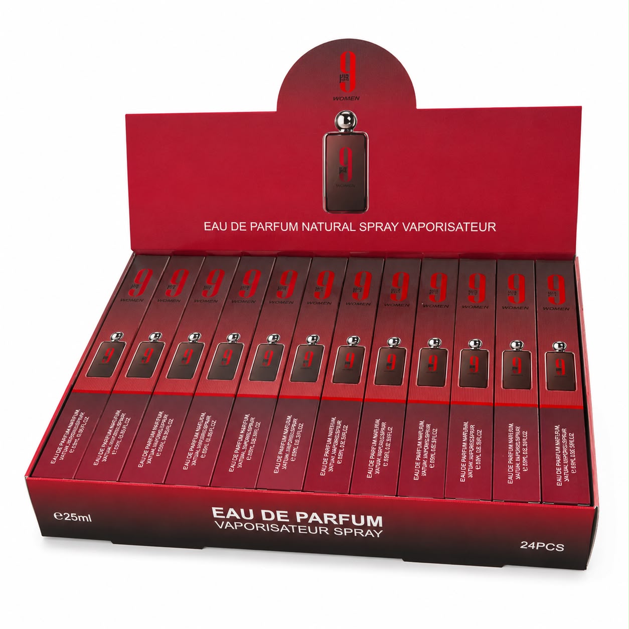 Caja 24u. Mini Perfume Afnan 9pm Maverick 35ml