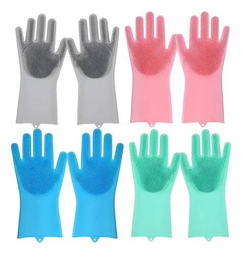 Guantes Para Lavarplatos De Silicona Multifuncional NC6363