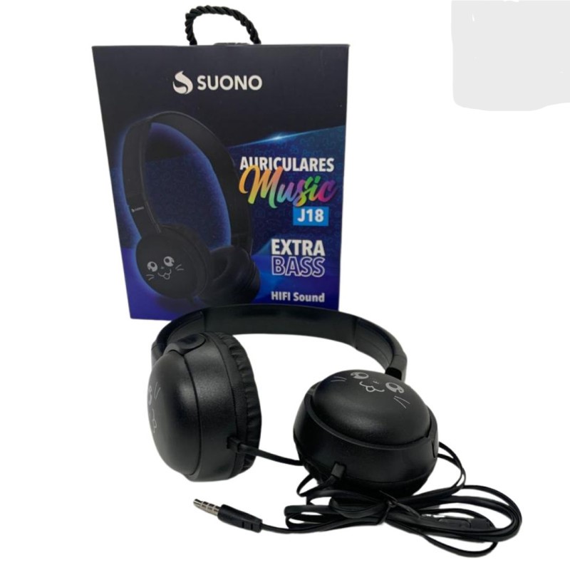 VINCHA EXTRA BASS MUSIC J18/J-18