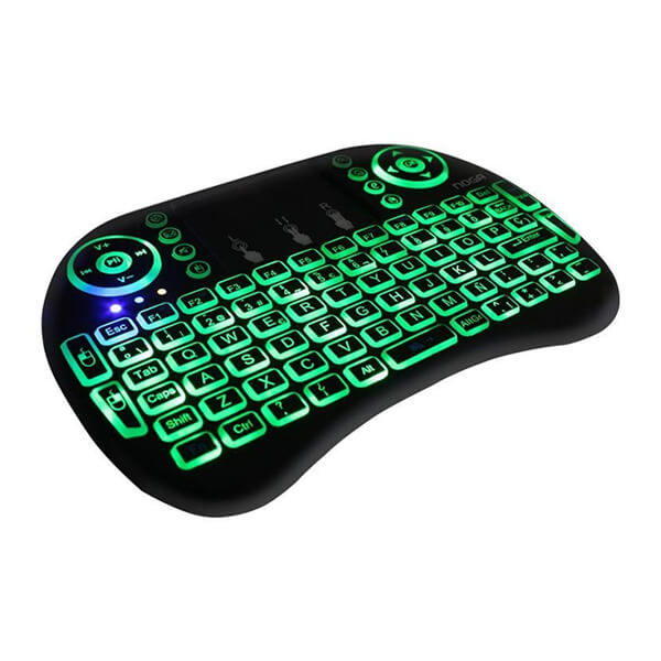 Mini Teclado Español Inalámbrico c/ Pad Tactil a pilas